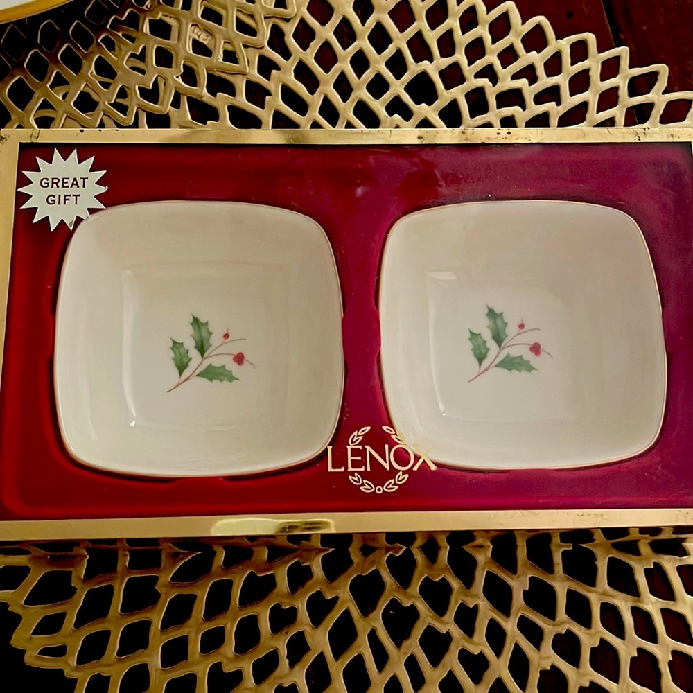 Lenox Dipping Bowls, set of 2.